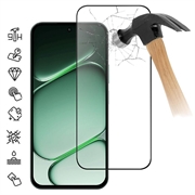 OnePlus N6 Vollabdeckung Panzerglas - 9H - Schwarzer Rand