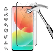 Samsung Galaxy M47 Vollabdeckung Panzerglas - 9H - Schwarzer Rand