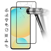 Samsung Galaxy S25 FE Vollabdeckung Panssarilasi - 9H - Schwarzer Rand