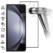 Samsung Galaxy Z Fold6 Full Cover Panzerglas - Schwarz Rand