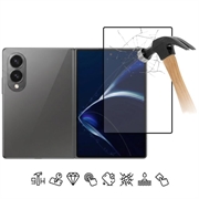 Samsung Galaxy Z Fold8 Vollabdeckung Panzerglas - 9H - Schwarzer Rand