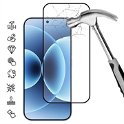 Xiaomi 17T Vollabdeckung Panzerglas - 9H - Schwarzer Rand