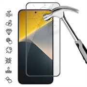 Xiaomi Poco X8 Vollabdeckung Panzerglas - 9H - Schwarzer Rand
