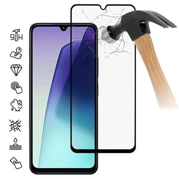 Xiaomi Redmi 14R/14C Full Cover Panzerglas - Schwarz Rand