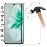 vivo S18/S18 Pro Full Cover Panzerglas - Schwarz Rand