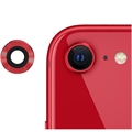 iPhone SE (2022)/SE (2020) Kameraobjektiv Metall & Panzerglas Schutz