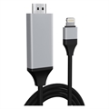 Full HD Lightning zu HDMI AV Adapter - iPhone, iPad, iPod - Schwarz