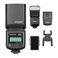 GODOX TT520III manueller Blitz mit RT-Funkauslöser - GN33, 433 MHz