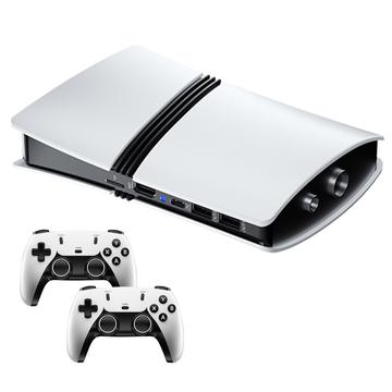 GS5 Pro TV Game Box mit 2 Controllern - 30000+ Retro-Spiele, 4K HD Ausgang, 64GB TF Karte