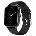 GT21 Smart Watch mit 1.75" HD-Display - Herzfrequenz- und EKG-Monitor, IP67 - Schwarz