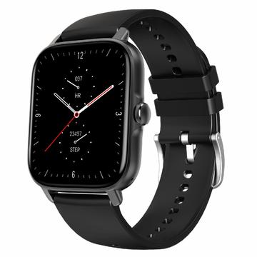 GT21 Smart Watch mit 1.75" HD-Display - Herzfrequenz- und EKG-Monitor, IP67 - Schwarz