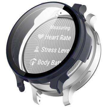 Garmin Lily 2 Active Kunststoff Hülle mit Panzerglas - Dunkel Blau