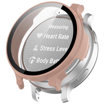 Garmin Lily 2 Active Kunststoff Hülle mit Panzerglas - Rosa