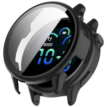 Garmin Vivoactive 6 Kunststoff Hülle mit Panzerglas - Schwarz