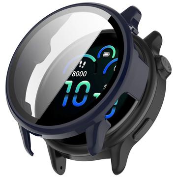 Garmin Vivoactive 6 Kunststoff Hülle mit Panzerglas - Blau
