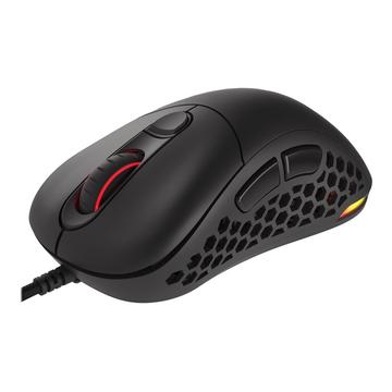 Genesis Xenon 800 Wired Gaming Maus - Schwarz