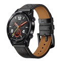 Huawei Watch GT Perforiertes Echtes Lederarmband