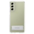Samsung Galaxy S21 FE 5G Clear Standing Cover EF-JG990CTEGWW (Offene Verpackung - Ausgezeichnet) - Durchsichtig