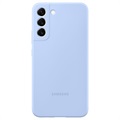 Samsung Galaxy S22+ 5G Silikon Cover EF-PS906TLEGWW (Offene Verpackung - Zufriedenstellend) - Himmelblau