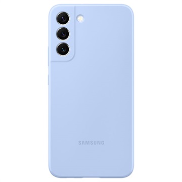 Samsung Galaxy S22+ 5G Silikon Cover EF-PS906TLEGWW (Offene Verpackung - Zufriedenstellend) - Himmelblau