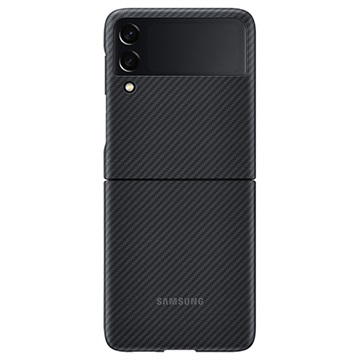 Samsung Galaxy Z Flip3 5G Aramid Cover EF-XF711SBEGWW - Schwarz