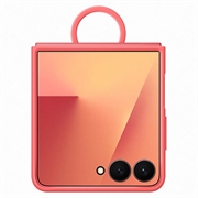 Samsung Galaxy Z Flip7 Silikon Cover mit Ring EF-PF766TREGWW - Rot