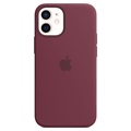 iPhone 12 Mini Apple Silikonhülle mit MagSafe MHKQ3ZM/A - Pflaume