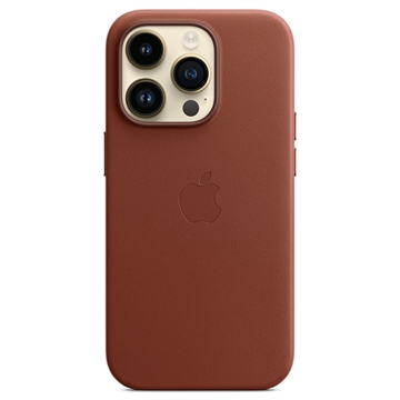 iPhone 14 Pro Apple Lederhülle mit MagSafe MPPK3ZM/A - Umber