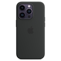 iPhone 14 Pro Max Apple Silikonhülle mit MagSafe MPTP3ZM/A - Mitternacht