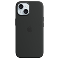 iPhone 15 Apple Silikonhülle mit MagSafe MT0J3ZM/A - Schwarz