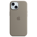 iPhone 15 Plus Apple Silikonhülle mit MagSafe MT133ZM/A - Lehm