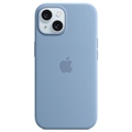iPhone 15 Plus Apple Silikonhülle mit MagSafe MT193ZM/A - Winterblau