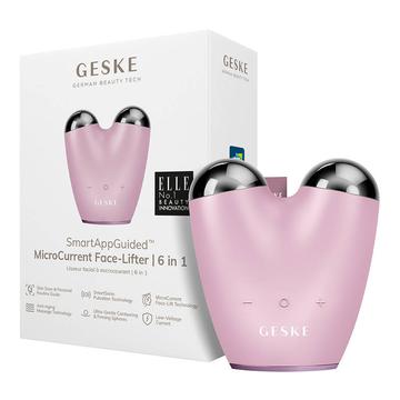 Geske 6-in-1 Mikrostrom-Facelift - Rosa
