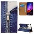 Glam Series Samsung Galaxy Note10+ Wallet Hülle - Reißverschluss
