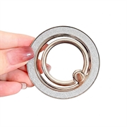 Glitter MagSafe Fidget Ring Ständer - Silber