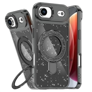 iPhone Air Glitter Hybrid Hülle mit Kickstand - MagSafe-kompatibel