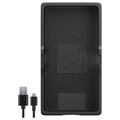 Goobay Fast Qi Wireless Car Charging Pad - 10W - Schwarz