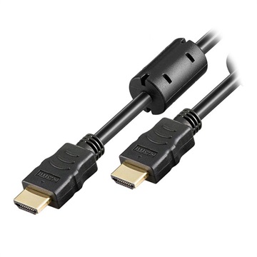 Goobay Highspeed HDMI Kabel mit Internet - Ferritkern