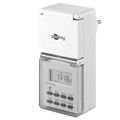 Goobay IP44 Digitale Zeitschaltuhr für Elektrogeräte - 3600W - 2 Stk.
