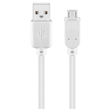 Goobay Micro USB Cable - 1m - Weiß