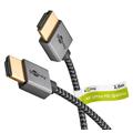 Goobay Plus Slim Hochgeschwindigkeits-HDMI-Kabel mit Ethernet - 2m