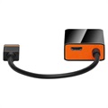 Goobay SlimPort / VGA Adapter - 1920x1200, 0.2m - Schwarz / Orange
