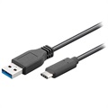 Goobay USB 3.0 / USB Typ-C Kabel - 0.5m