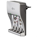 Goobay Universal Akkuladegerät - 4x AA/AAA, 2x 9V