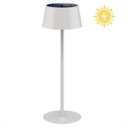 Goobay Wireless LED-Solartischlampe - Weiß
