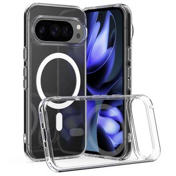 Google Pixel 10 Pro Hybrid Hülle - MagSafe-kompatibel - Durchsichtig