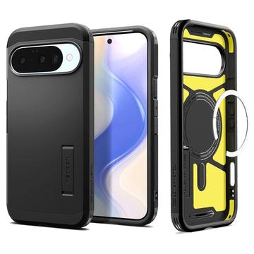 Google Pixel 10/10 Pro Spigen Tough Armor Mag Hülle - Schwarz
