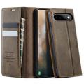 Google Pixel 11/11 Pro Caseme 033 Kalb Textur Brieftasche Hülle mit RFID-Blockierung - Kaffee