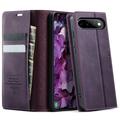 Google Pixel 11/11 Pro Caseme 033 Kalb Textur Brieftasche Hülle mit RFID-Blockierung - lila