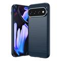 Google Pixel 11 Pro XL Gebürstete TPU Hülle - Karbonfaser
